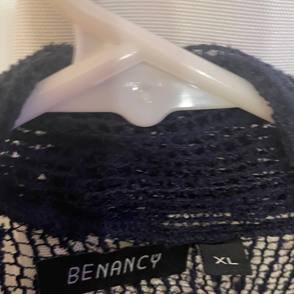 Navy lightweight Benancy Cartigan - Picture 2 of 3